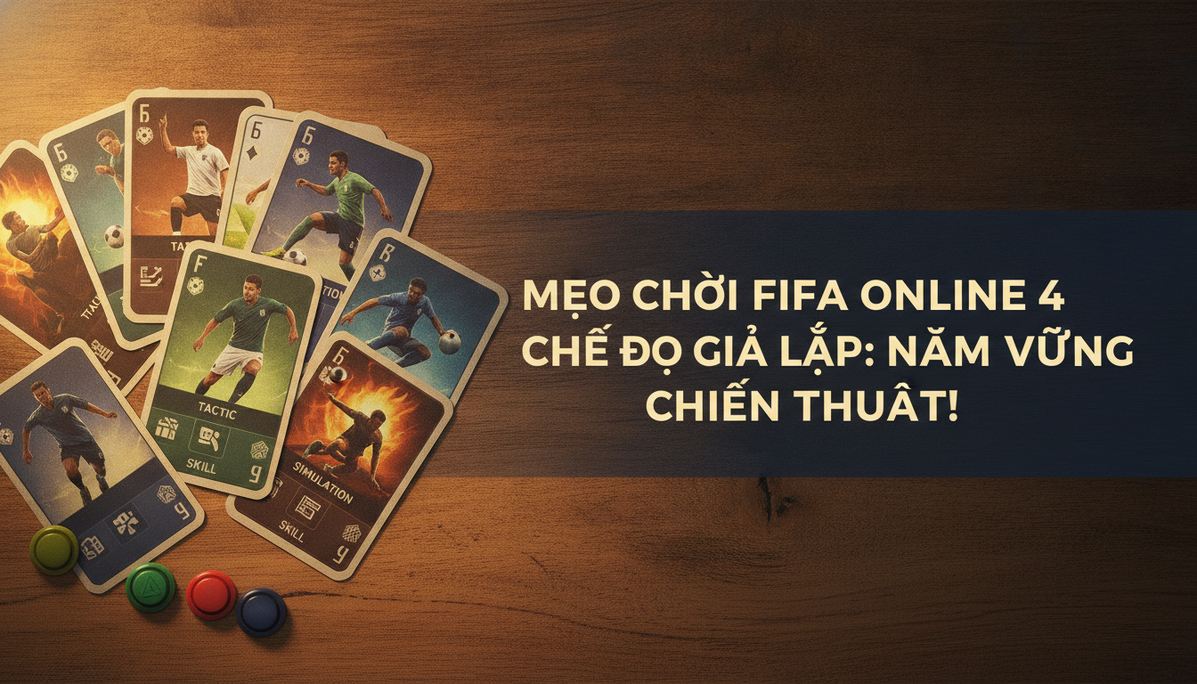 Sơ đồ chiến thuật được tùy chỉnh trong game FIFA Online 4